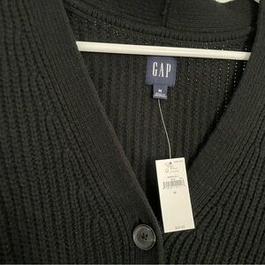 GAP Classic Black Knit Cardigan